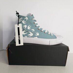 New MCQ by Alexander McQueen Women's Swallow High-Top Sneaker - Size 40 (10 US)